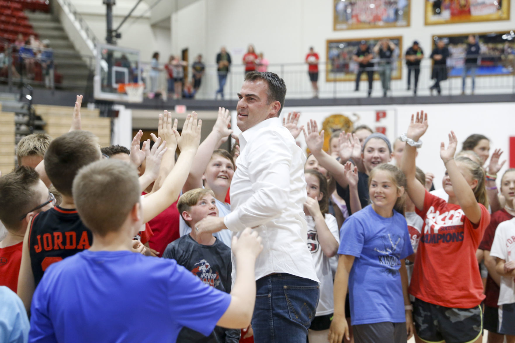 Governor's Fort Gibson Visit